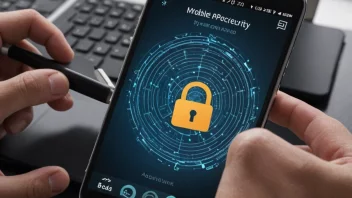 mobile applikasjoner, datasikkerhet, cybersikkerhet, kryptering, brukerbevissthet