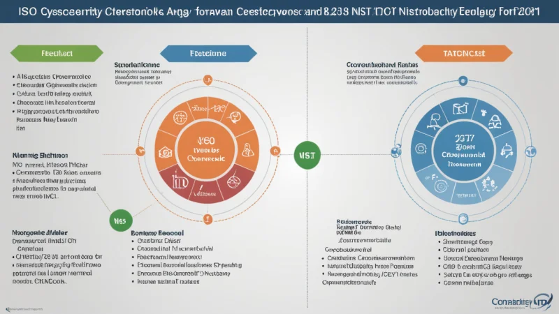 ISO 27001, NIST Cybersecurity Framework, sikkerhetsstandarder, informasjonssikkerhet, risikostyring