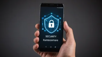 ransomware, mobile enheter, cybersikkerhet, sikkerhetsvurderinger, databeskyttelse